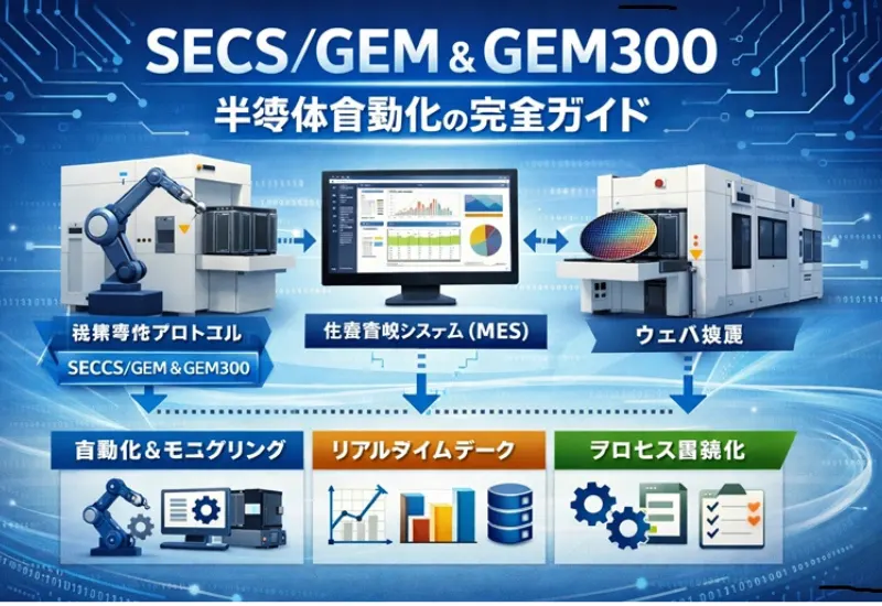 SECS/GEM & GEM300：半導体自動化の完全ガイド