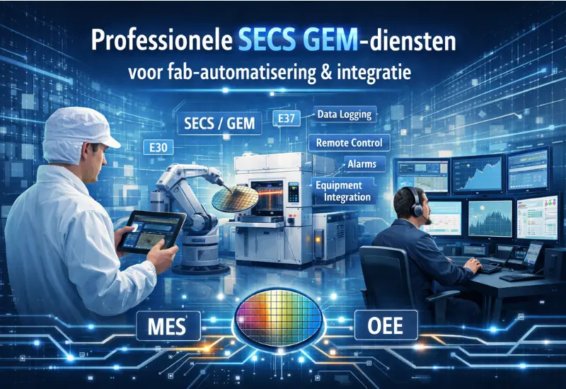 Professionele SECS GEM-diensten voor fab-automatisering & integratie