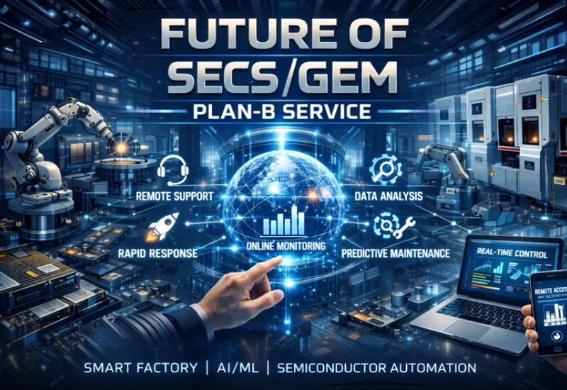 SECS/GEM Plan-B 서비스: 안정적인 Fab 자동화를 위한 백업 통신 솔루션