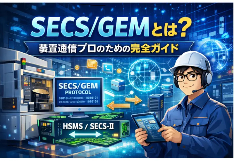 SECS/GEMとは？装置通信プロのための完全ガイド
