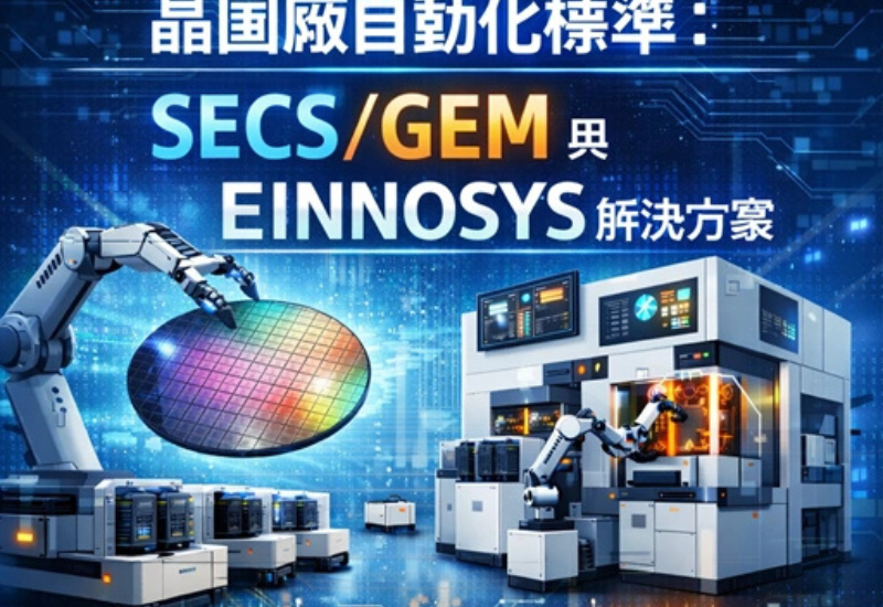 晶圓廠自動化標準：SECS/GEM 與 EINNOSYS 解決方案