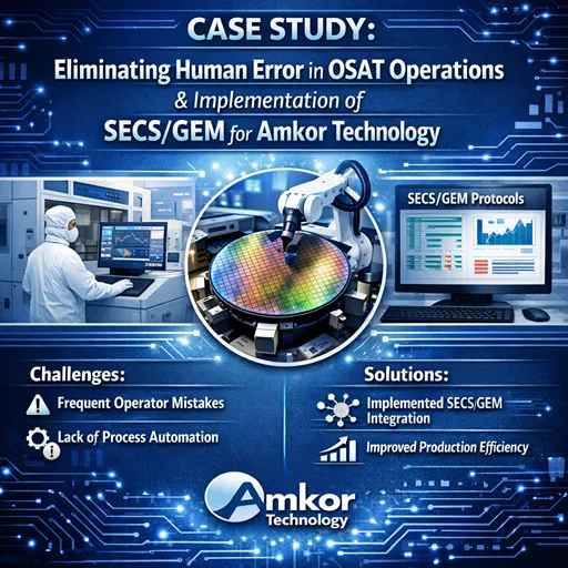 Eliminating Human Error in OSAT Operations & Implementation of SECS/GEM for Amkor Technology